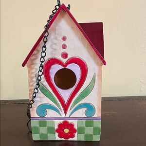 Jim Shore Colorful Decorative Birdhouse